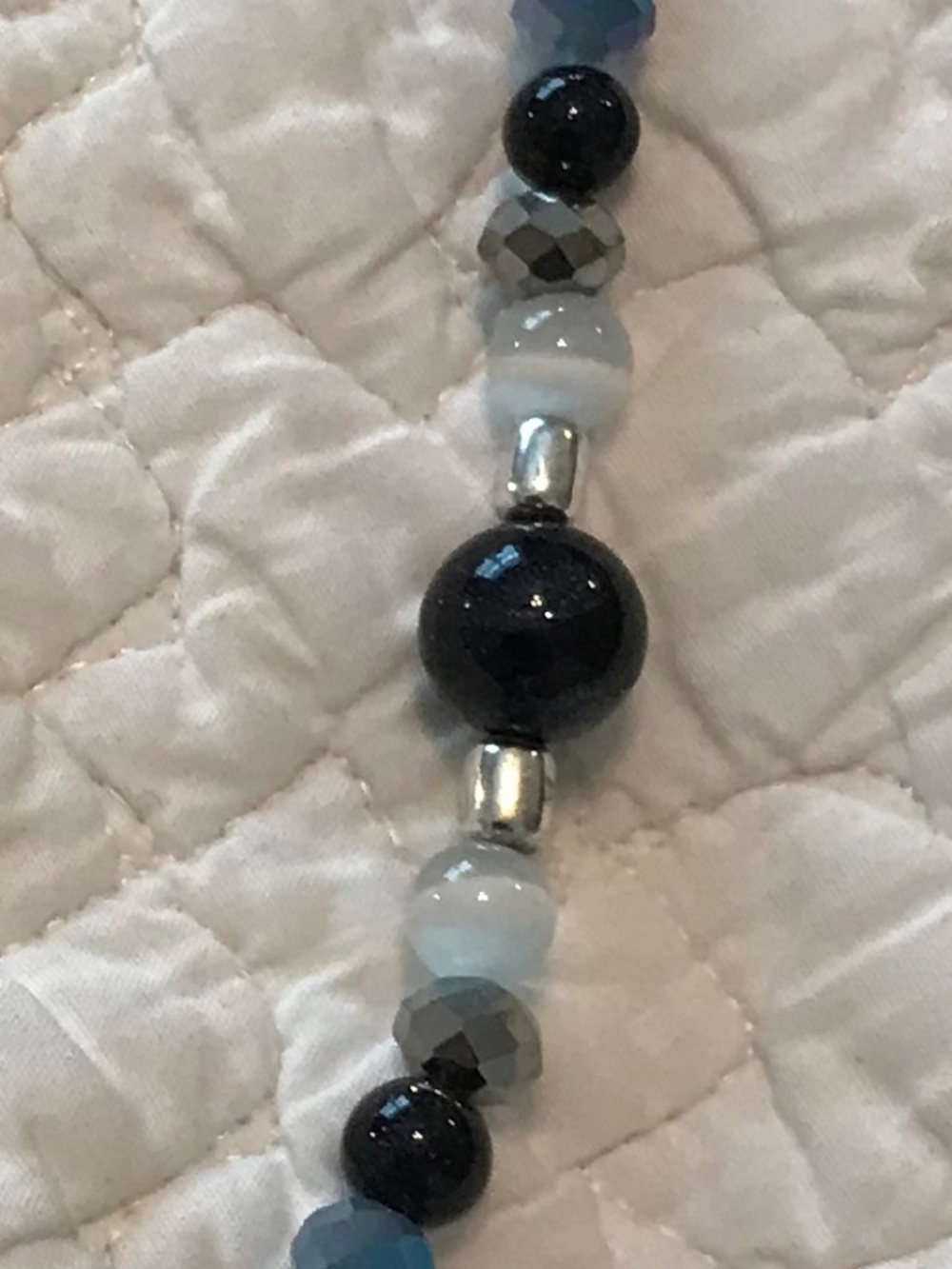 Blue Moonshine: Artisan necklace - Picture 7 of 10